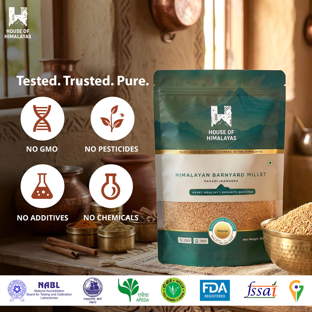 Himalayan Barnyard Millet (Pahadi Jhangora)