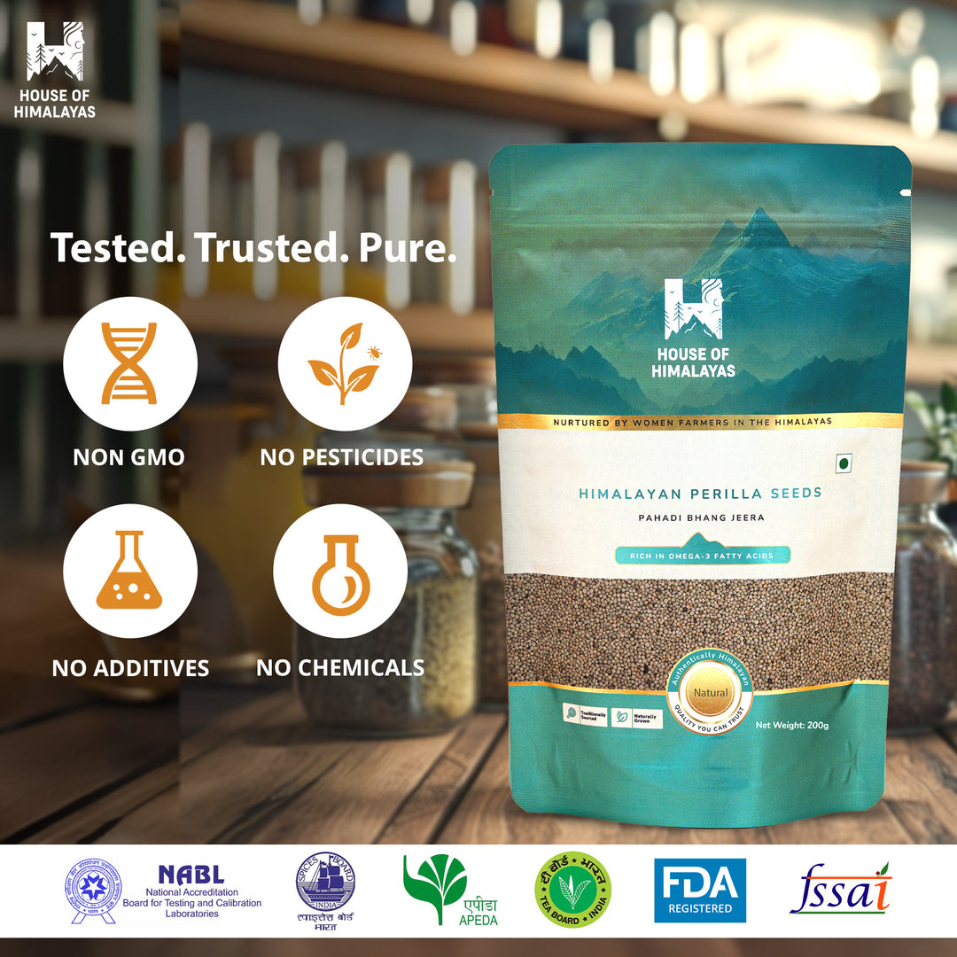 Himalayan Perilla Seeds (Pahadi Bhang Jeera)