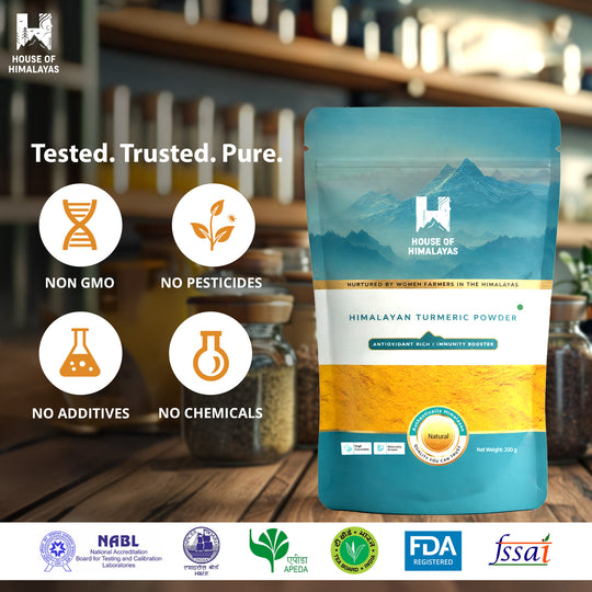 Himalayan Turmeric Powder (Pahadi Haldi)