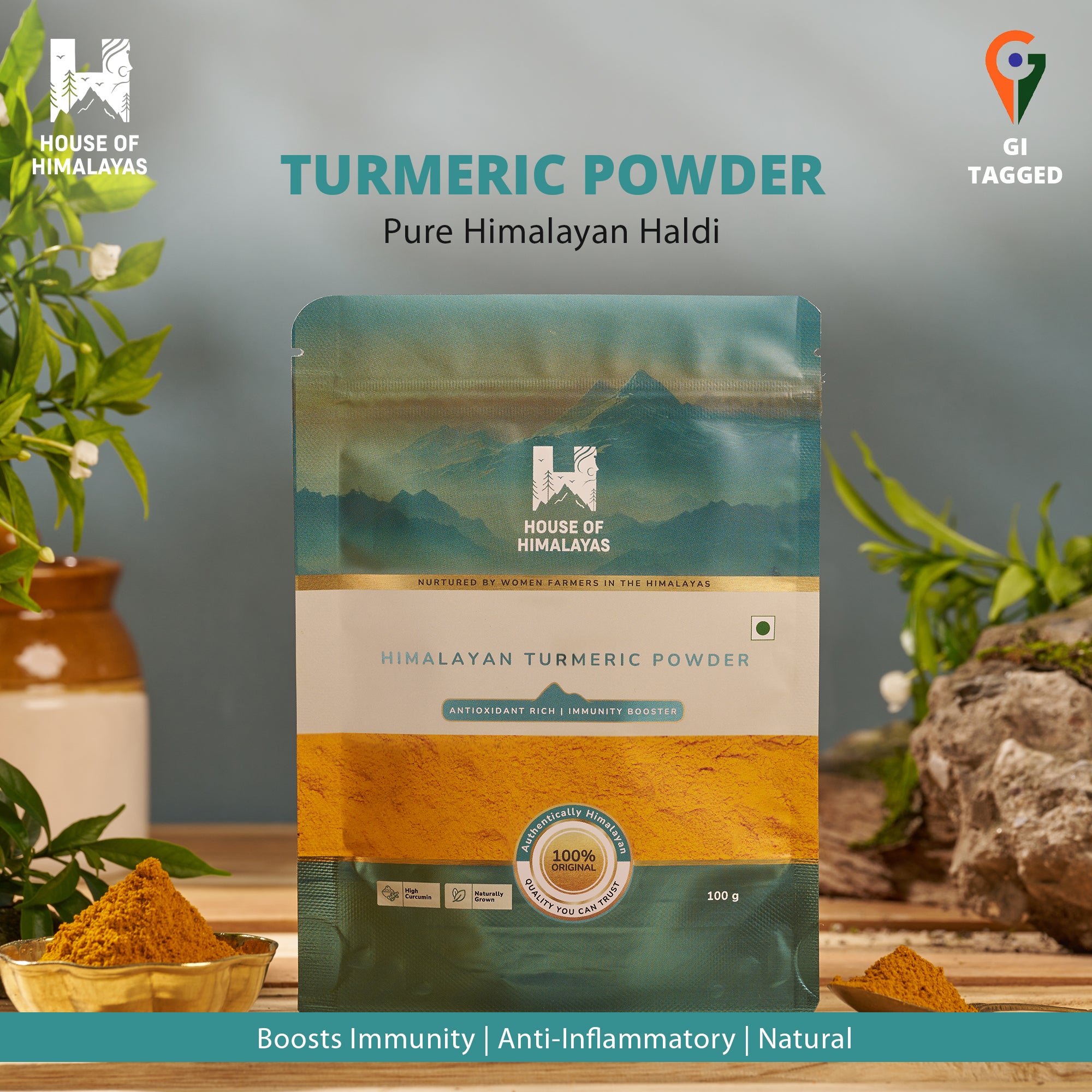 Himalayan Turmeric Powder (Pahadi Haldi)