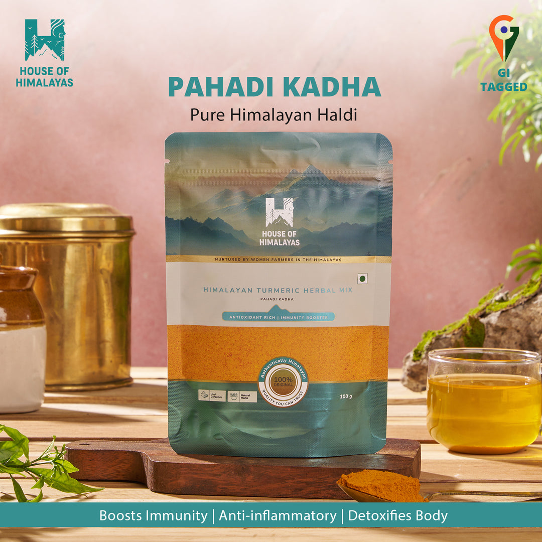 Himalayan Turmeric Herbal Mix (Pahadi Kadha)