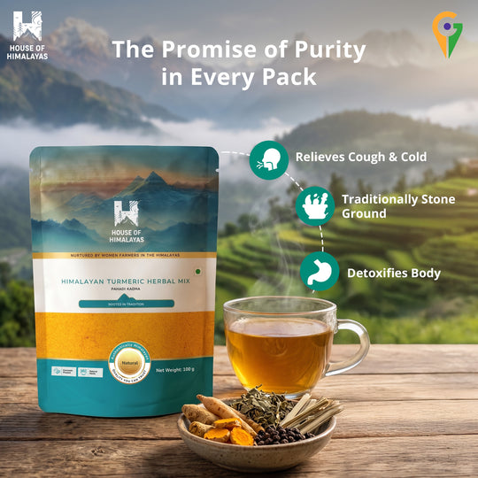 Himalayan Turmeric Herbal Mix (Pahadi Kadha)