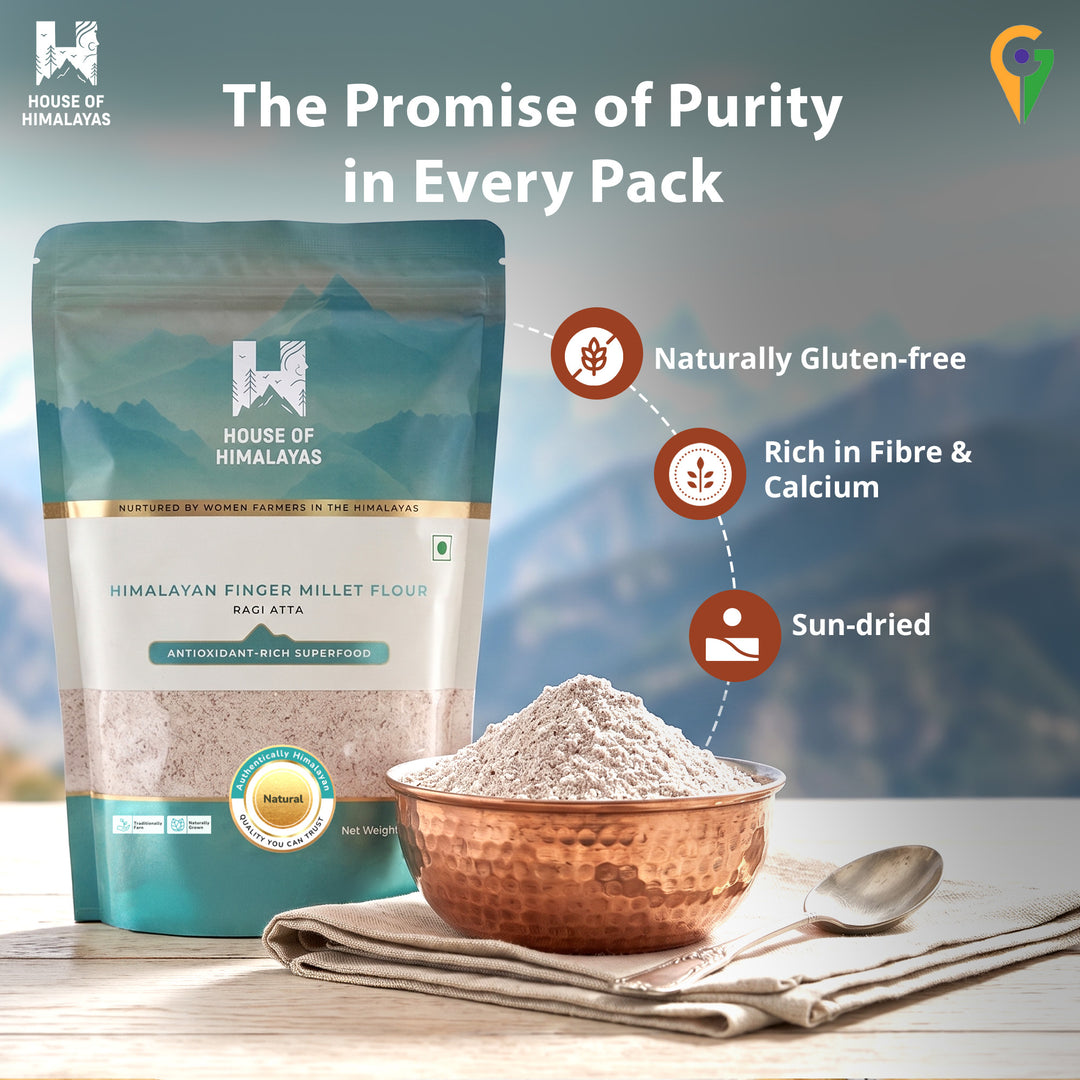Himalayan Finger Millet Flour (Ragi Atta)