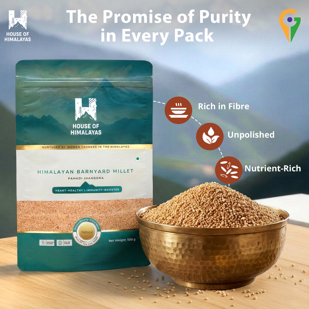 Himalayan Barnyard Millet (Pahadi Jhangora)