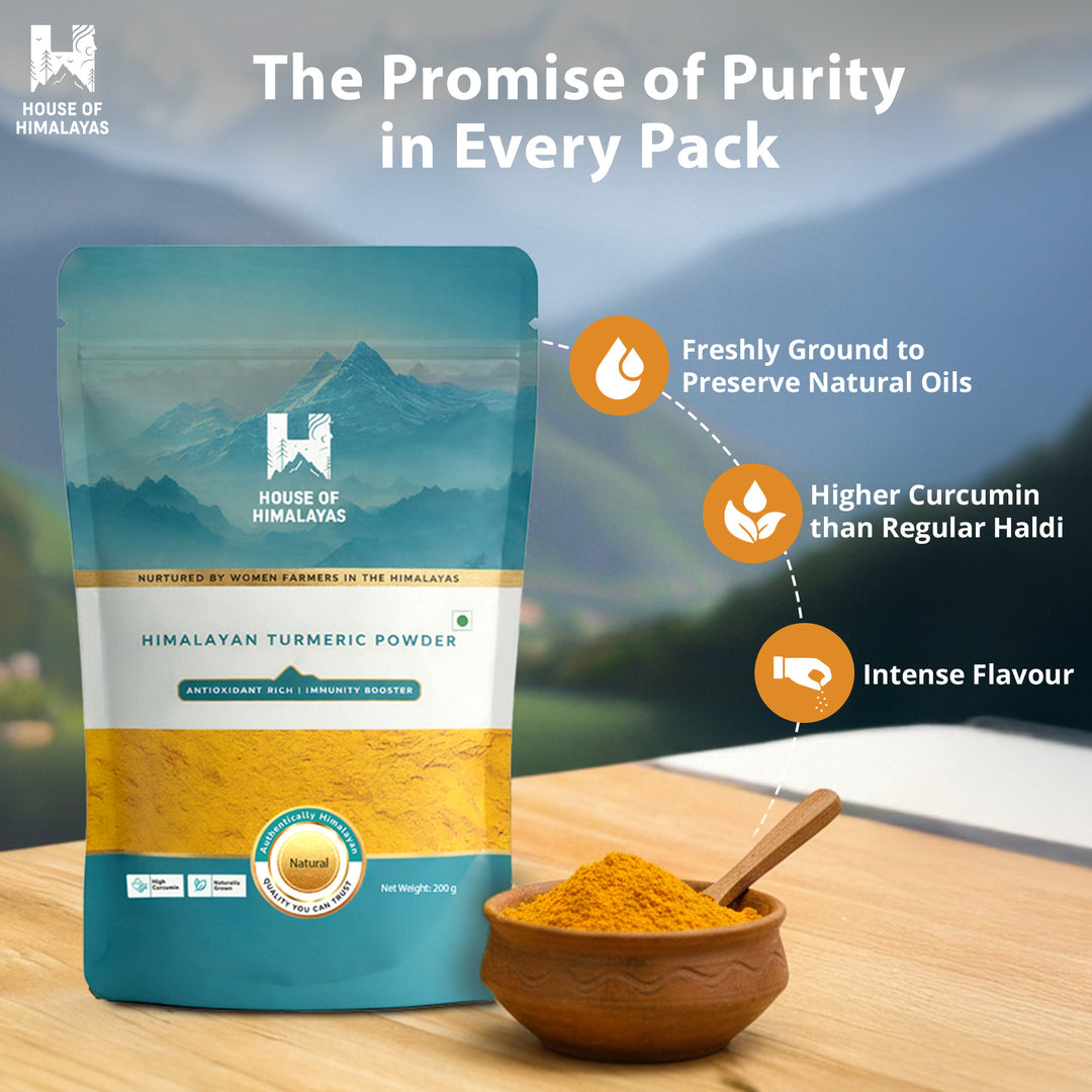 Himalayan Turmeric Powder (Pahadi Haldi)