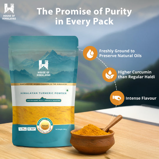 Himalayan Turmeric Powder (Pahadi Haldi)