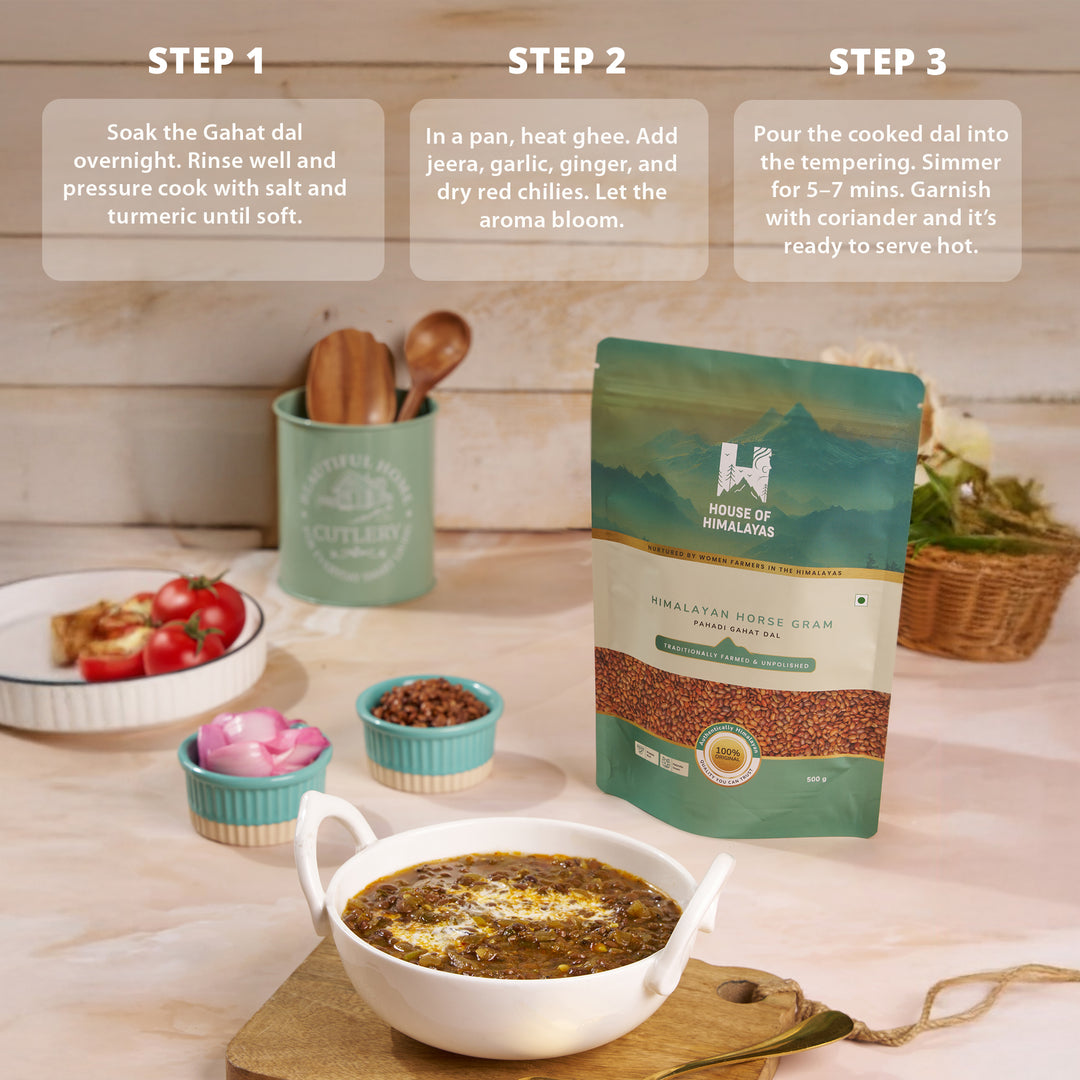 Himalayan Horse Gram (Pahadi Gahat Dal)