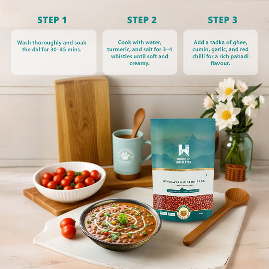 Himalayan Pigeon Peas (Pahadi Toor Dal)