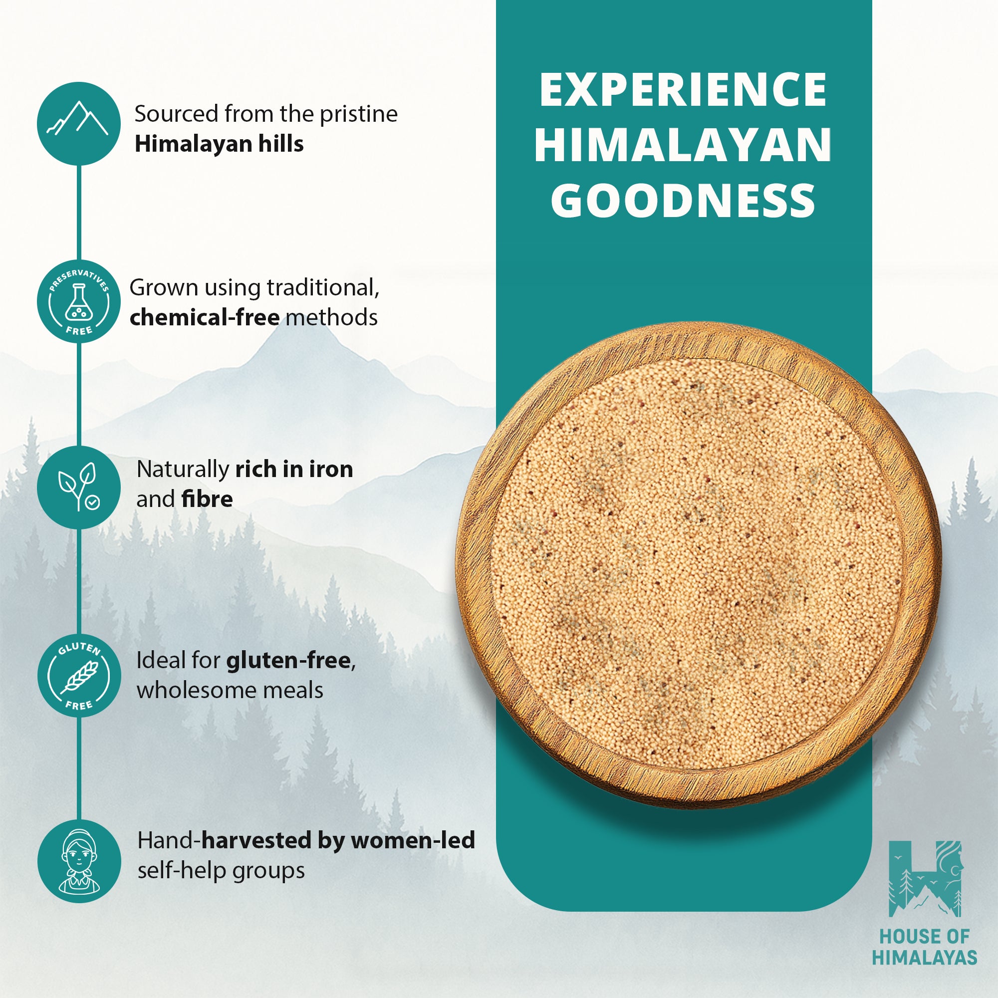 Himalayan Amaranthus Millet (Pahadi Chaulai)