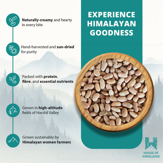 Himalayan Kidney Beans (Harshil Rajma)
