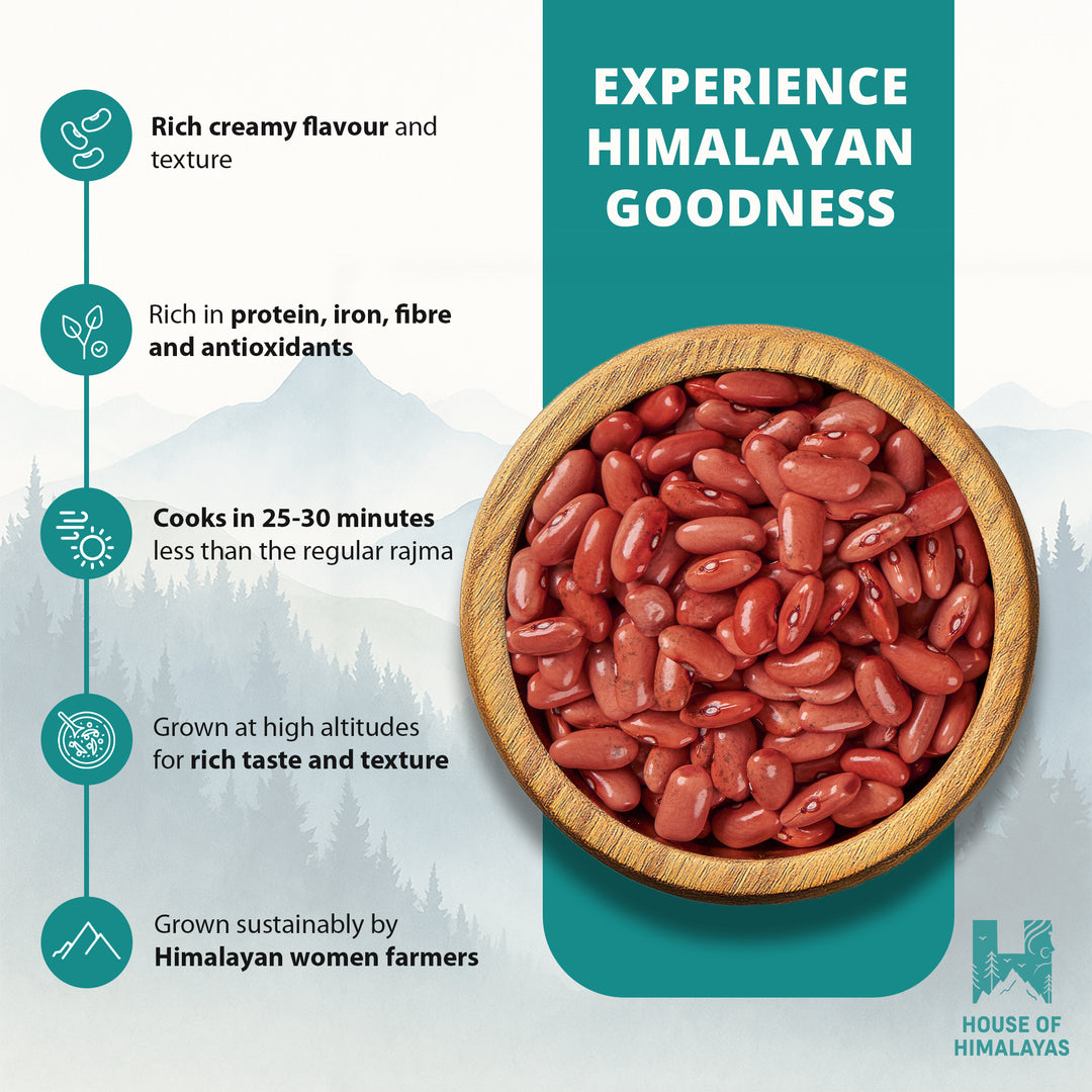 Himalayan Kidney Beans (Munsiyari Rajma)