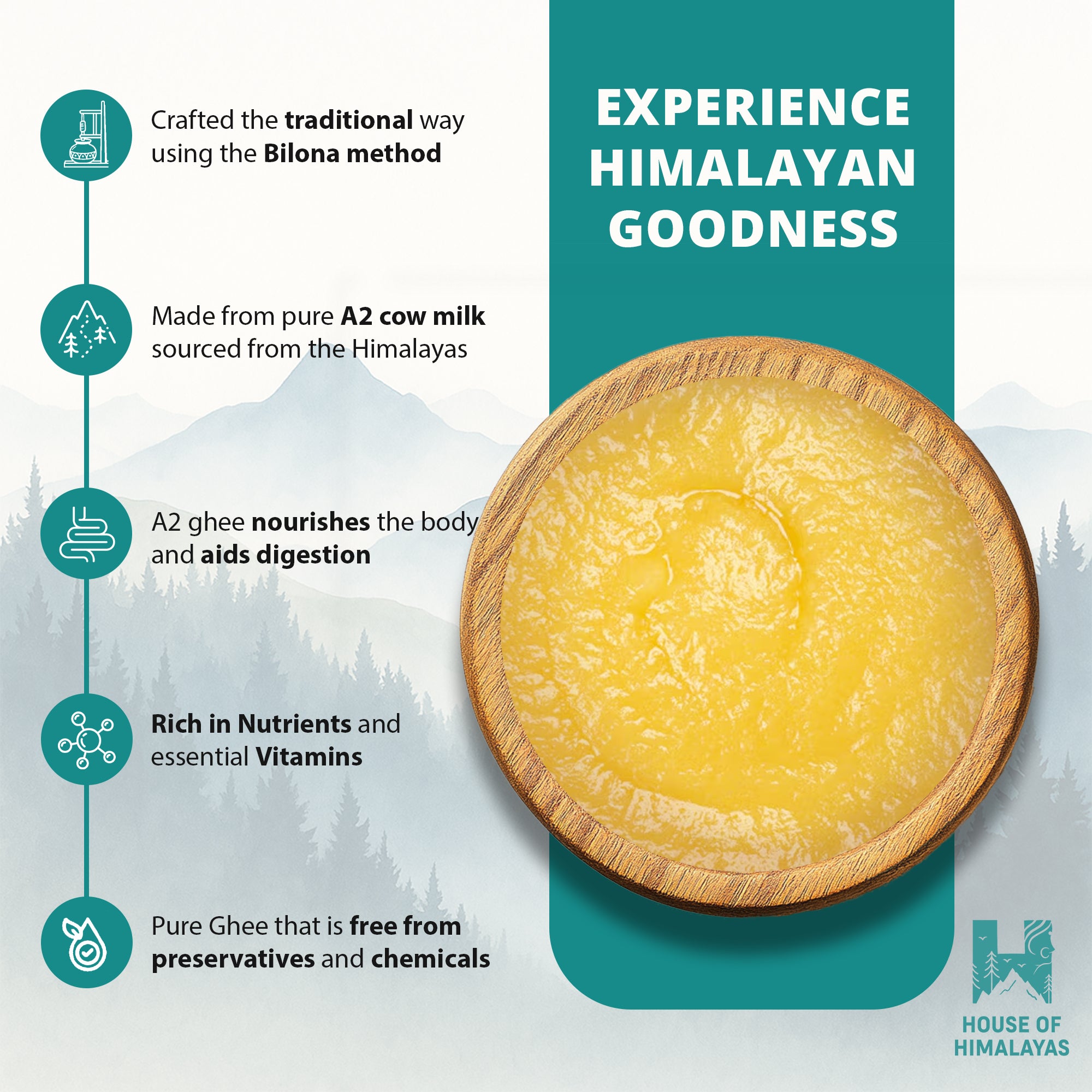 Himalayan A2 Cow Ghee