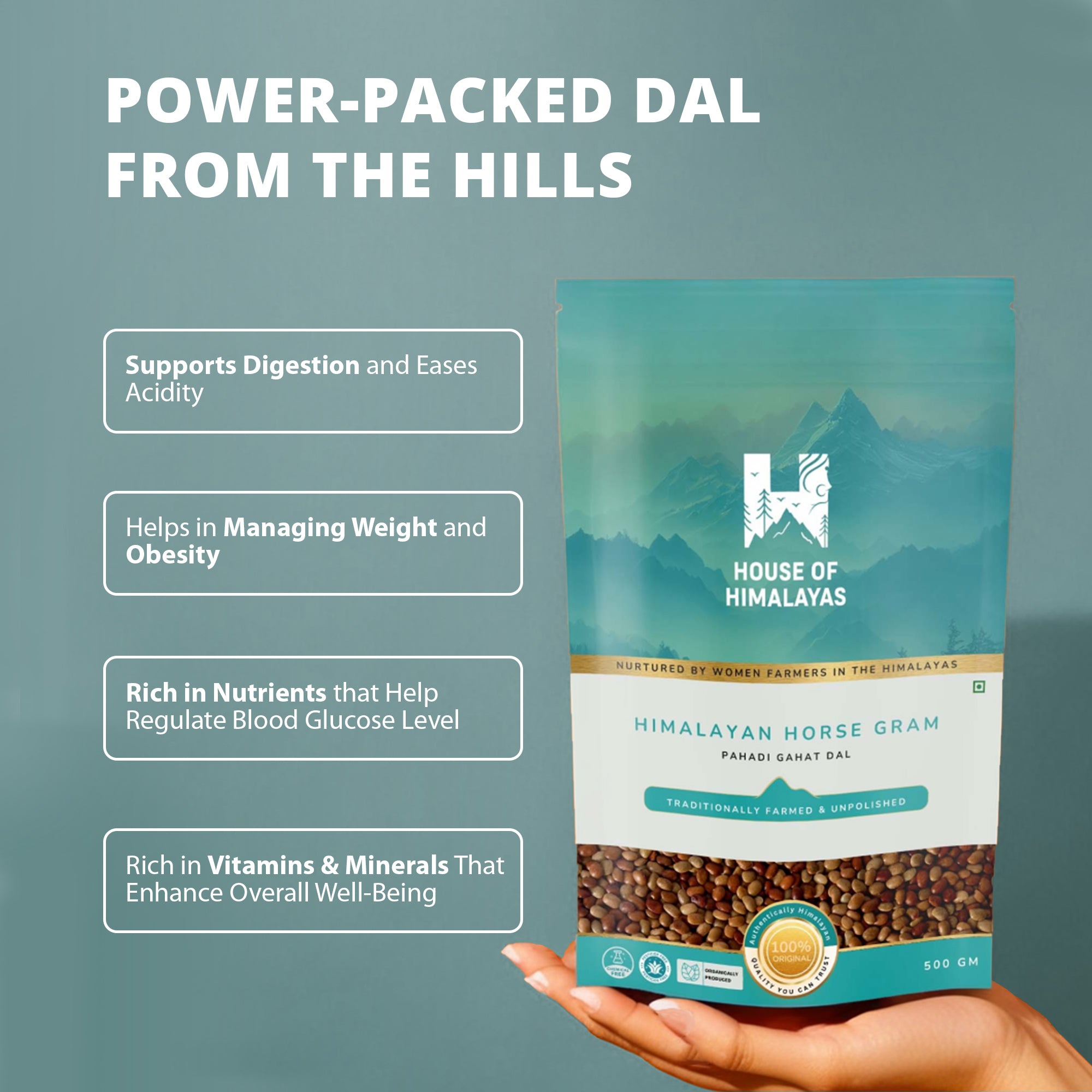 Himalayan Horse Gram (Pahadi Gahat Dal)