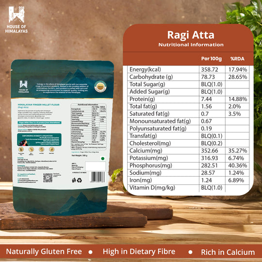Himalayan Finger Millet Flour (Ragi Atta)