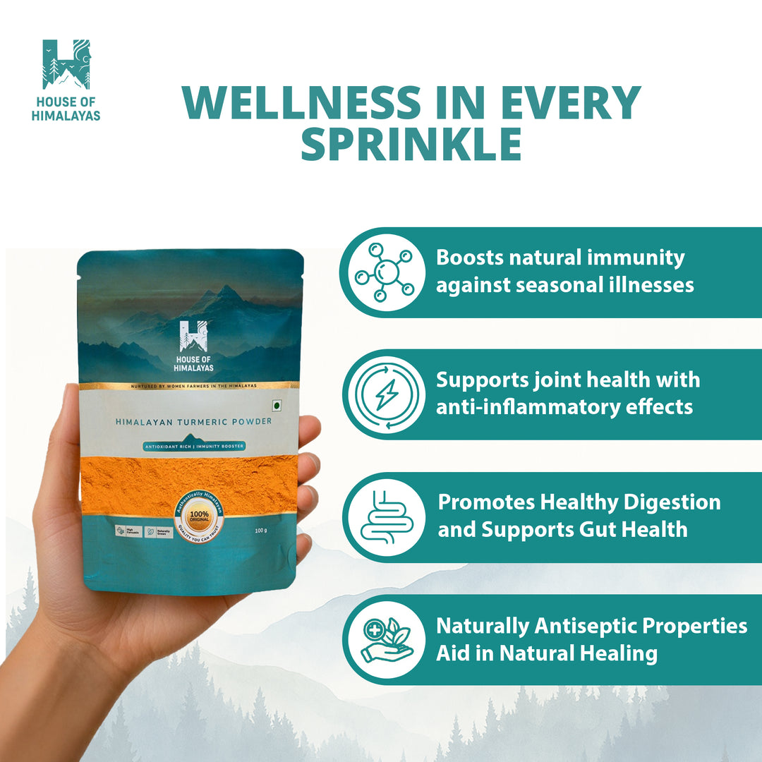 Himalayan Turmeric Powder (Pahadi Haldi)