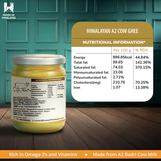 Himalayan A2 Cow Ghee
