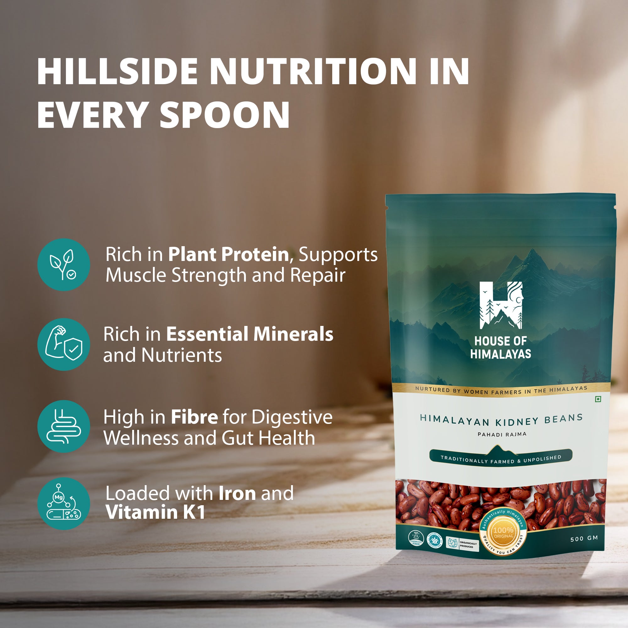 Himalayan Kidney Beans (Pahadi Rajma)