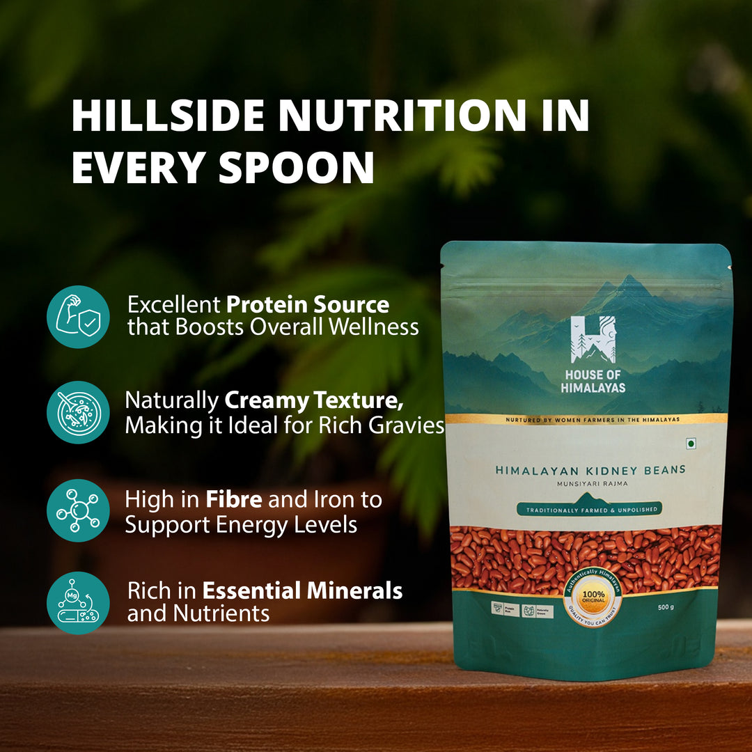 Himalayan Kidney Beans (Munsiyari Rajma)