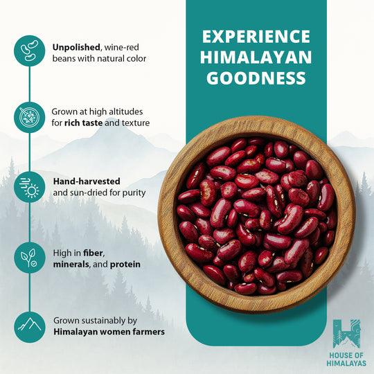 Himalayan Kidney Beans (Chakrata Rajma)