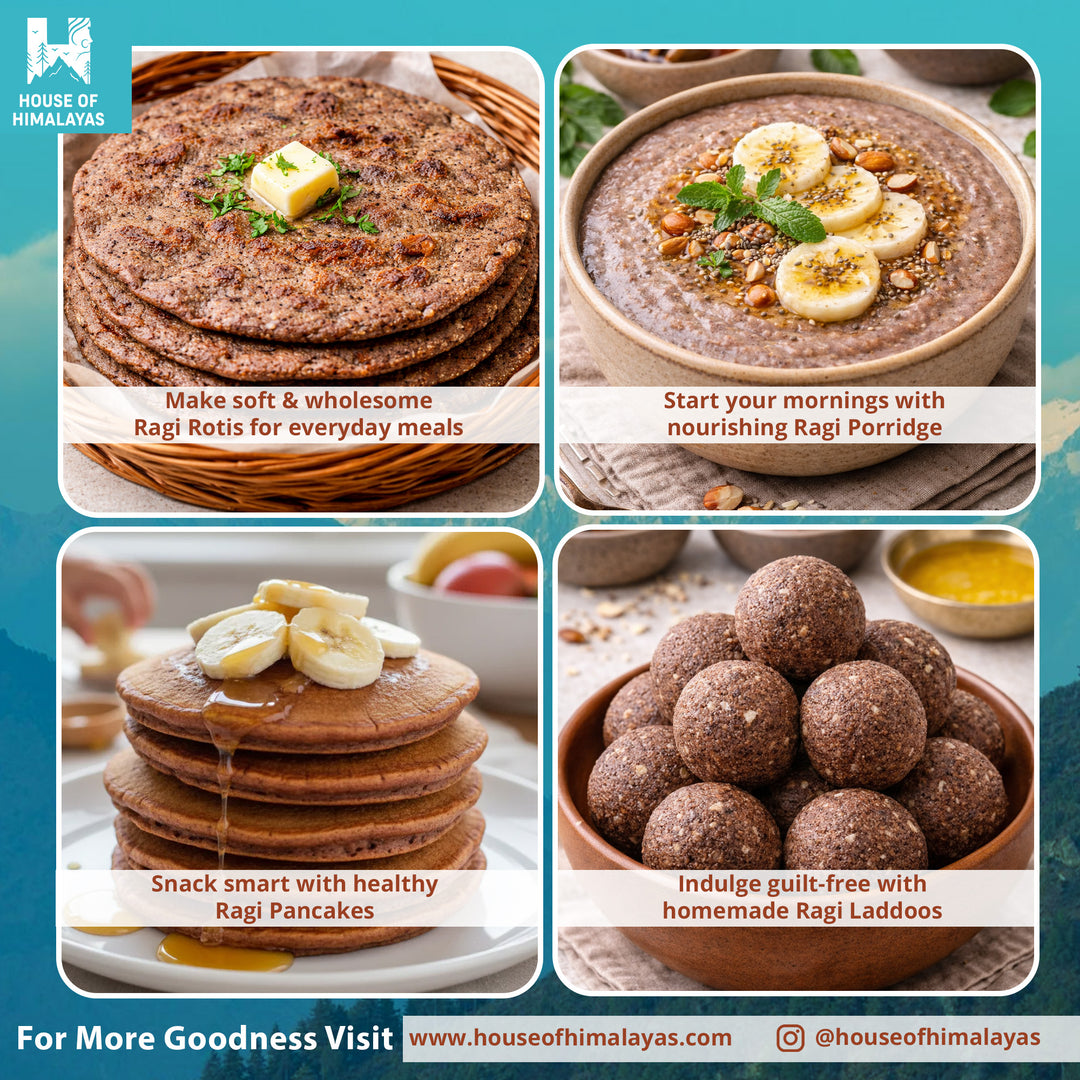Himalayan Finger Millet Flour (Ragi Atta)