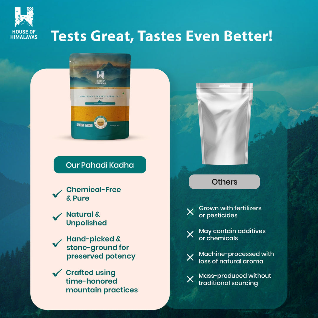 Himalayan Turmeric Herbal Mix (Pahadi Kadha)