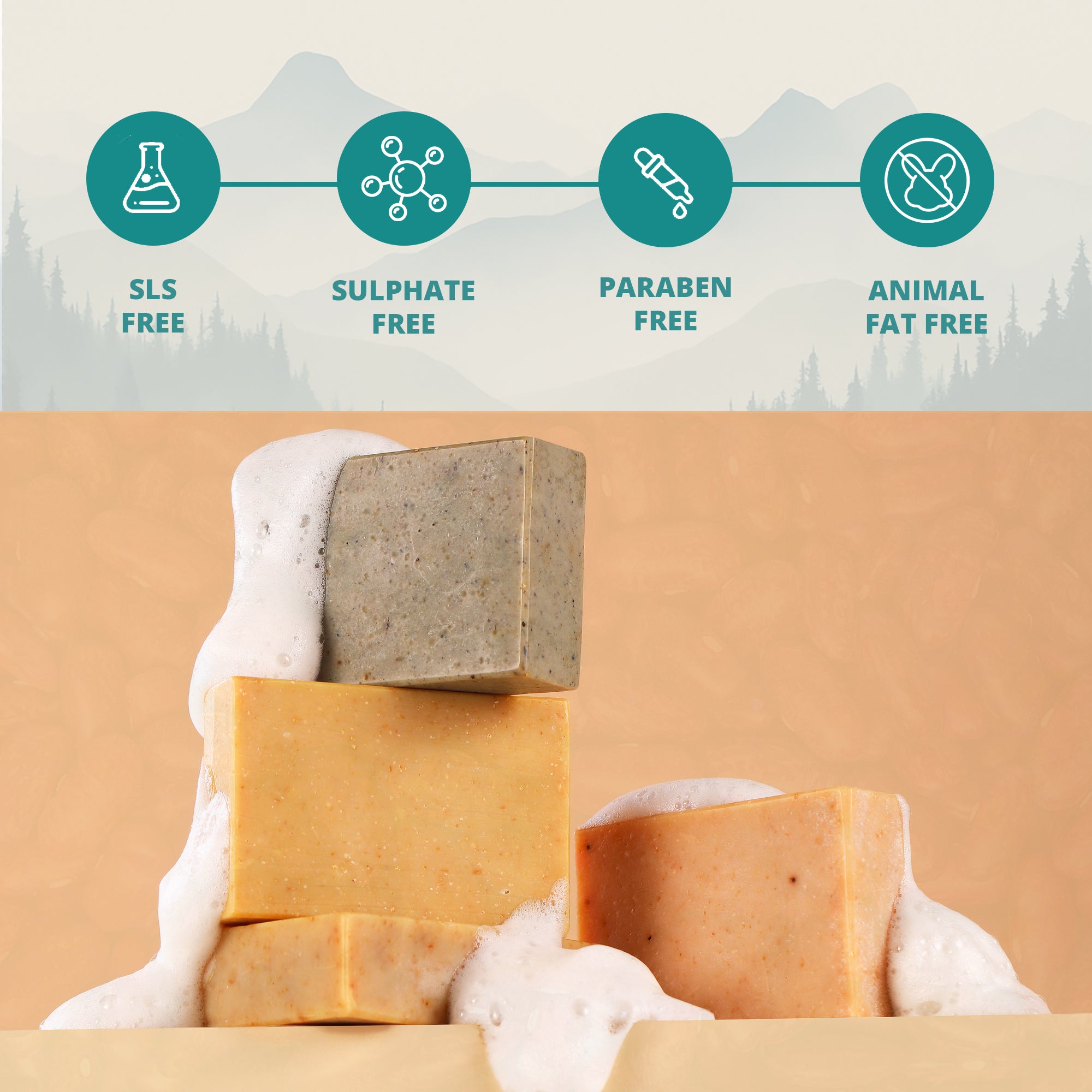 Himalayan Butter Tree Soap (Chyura Soap) - Tulsi