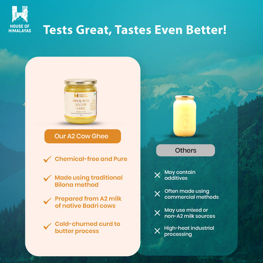 Himalayan A2 Cow Ghee