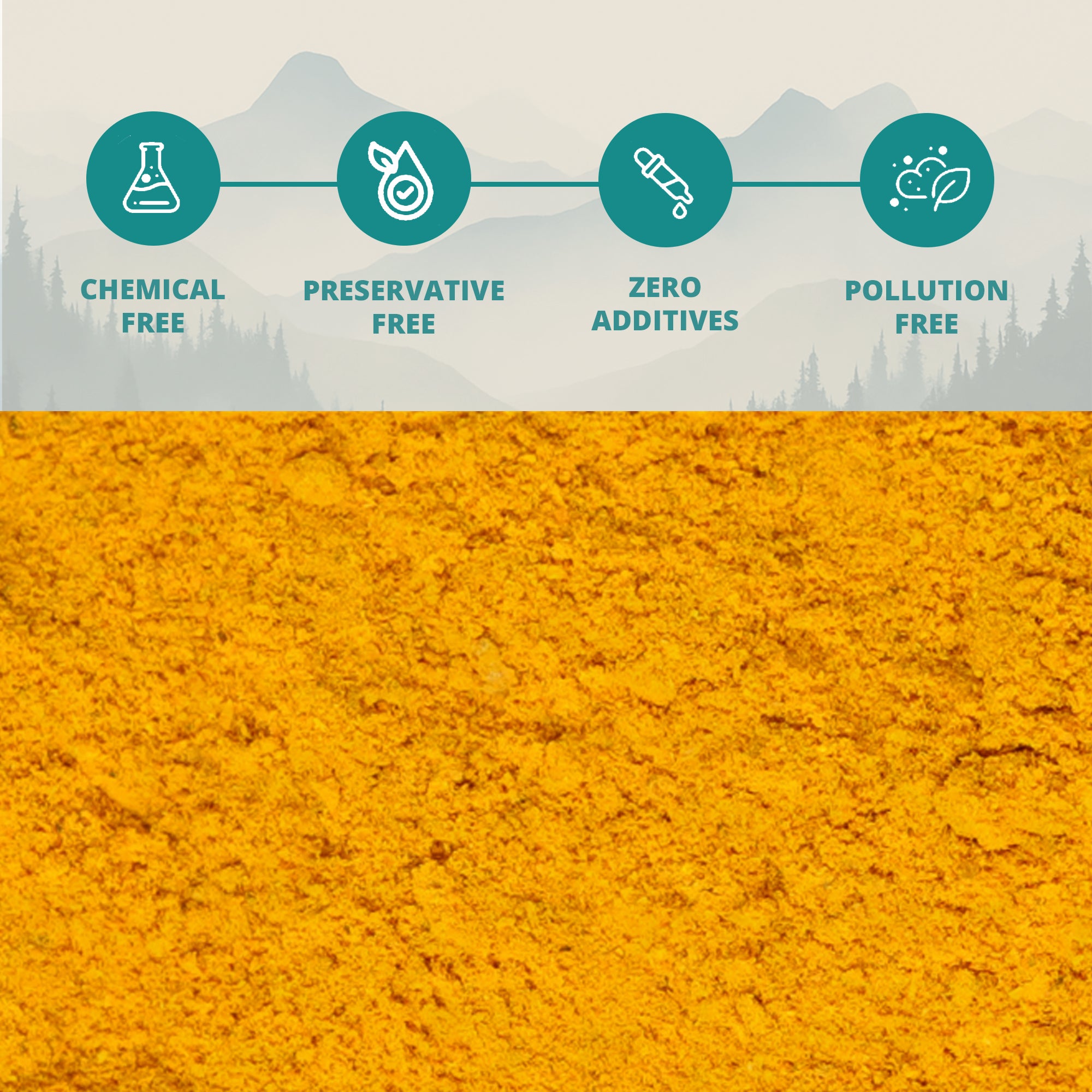 Himalayan Turmeric Powder (Pahadi Haldi)
