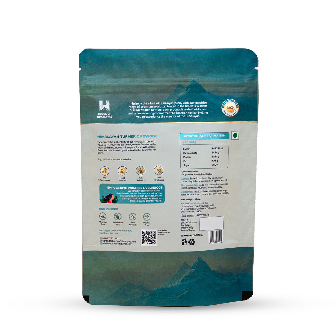 Himalayan Turmeric Powder (Pahadi Haldi)