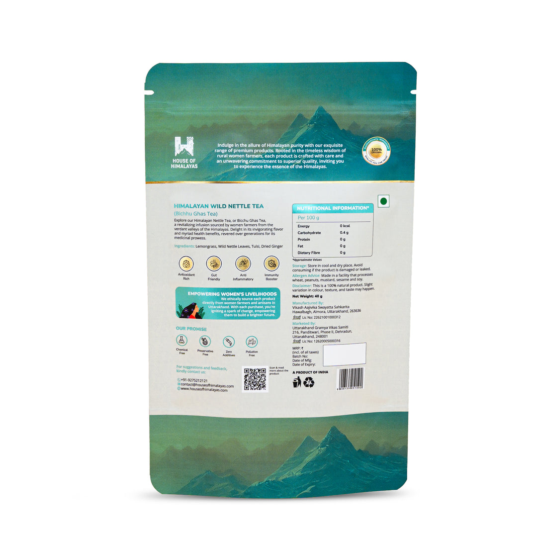 Himalayan Wild Nettle Herbal Infusion (Bichhu Ghas)