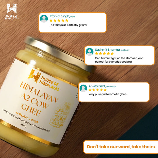 Himalayan A2 Cow Ghee
