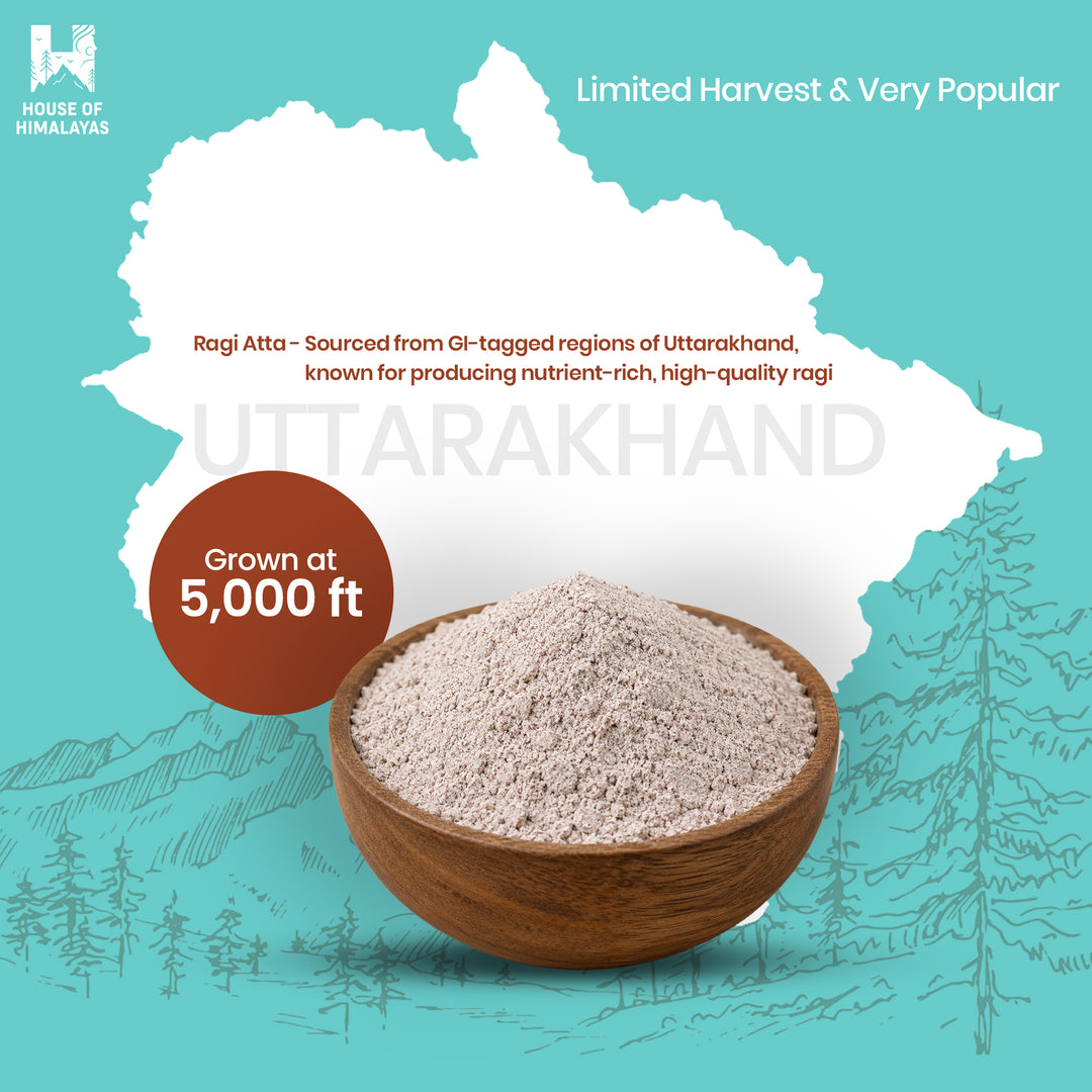Himalayan Finger Millet Flour (Ragi Atta)