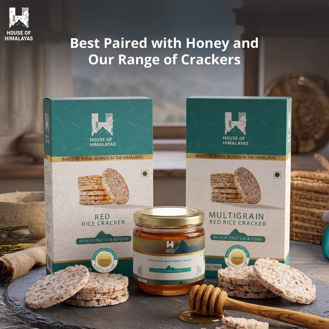 Himalayan Red Rice Crackers