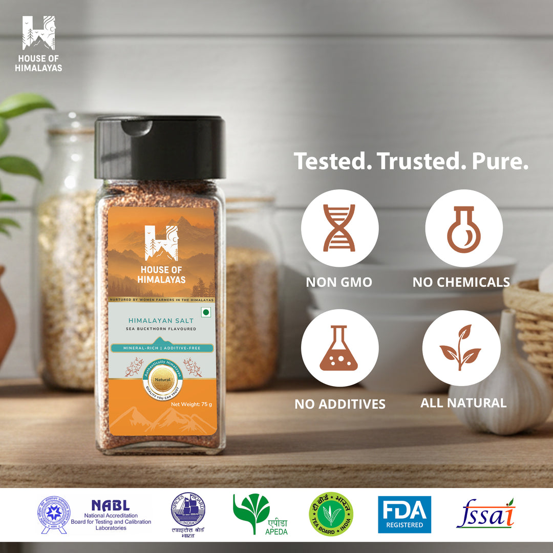Himalayan Salt - Sea buckthorn Seasoning