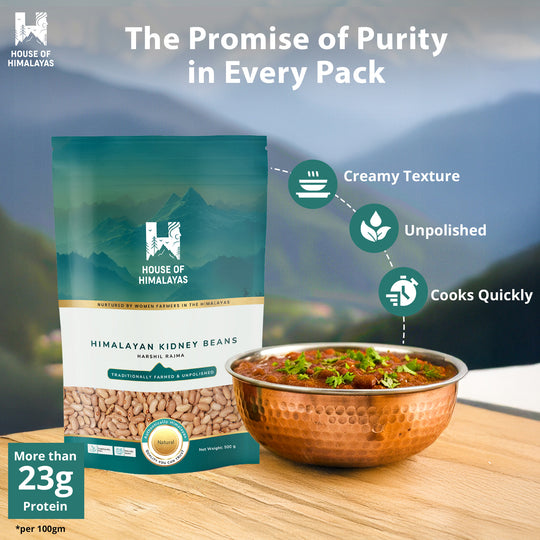 Himalayan Kidney Beans (Harshil Rajma)