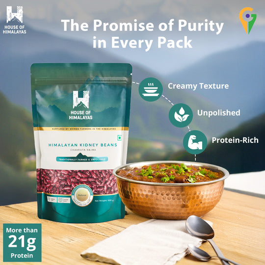 Himalayan Kidney Beans (Chakrata Rajma)