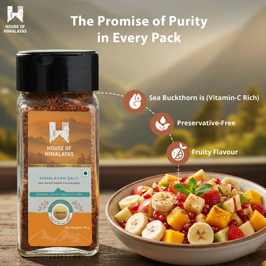 Himalayan Salt - Sea buckthorn Seasoning
