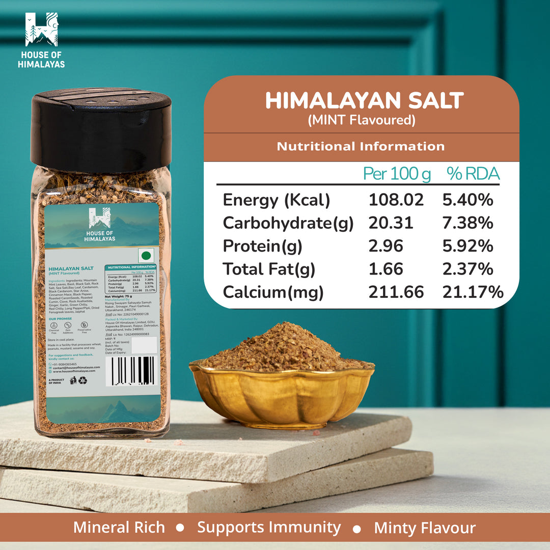 Himalayan Salt - Mint Flavoured