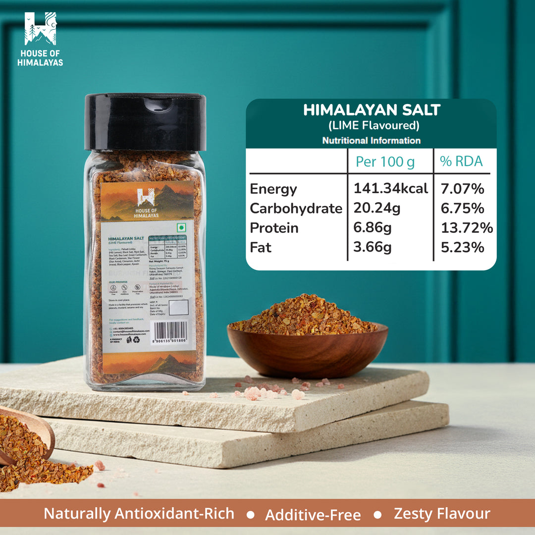 Himalayan Salt - Lime Seasoning