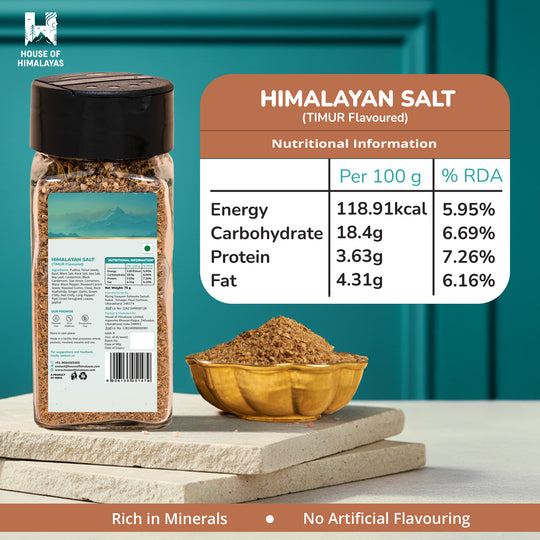 Himalayan Salt - Timur Flavoured