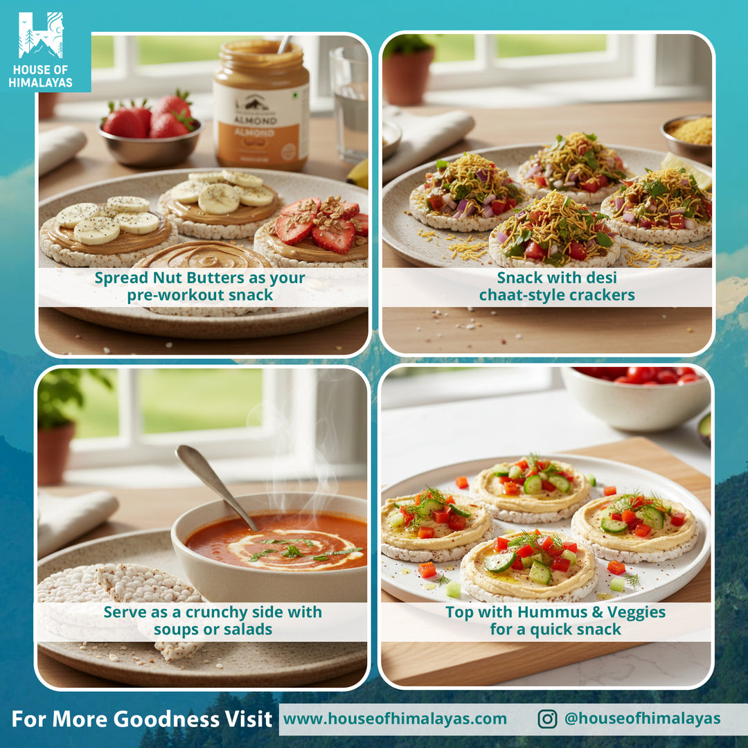 Himalayan Red Rice Crackers