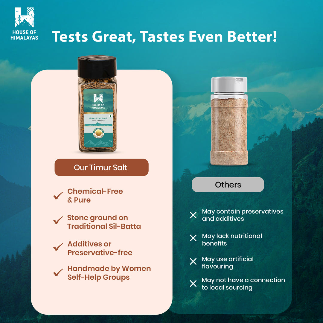 Himalayan Salt - Timur Flavoured