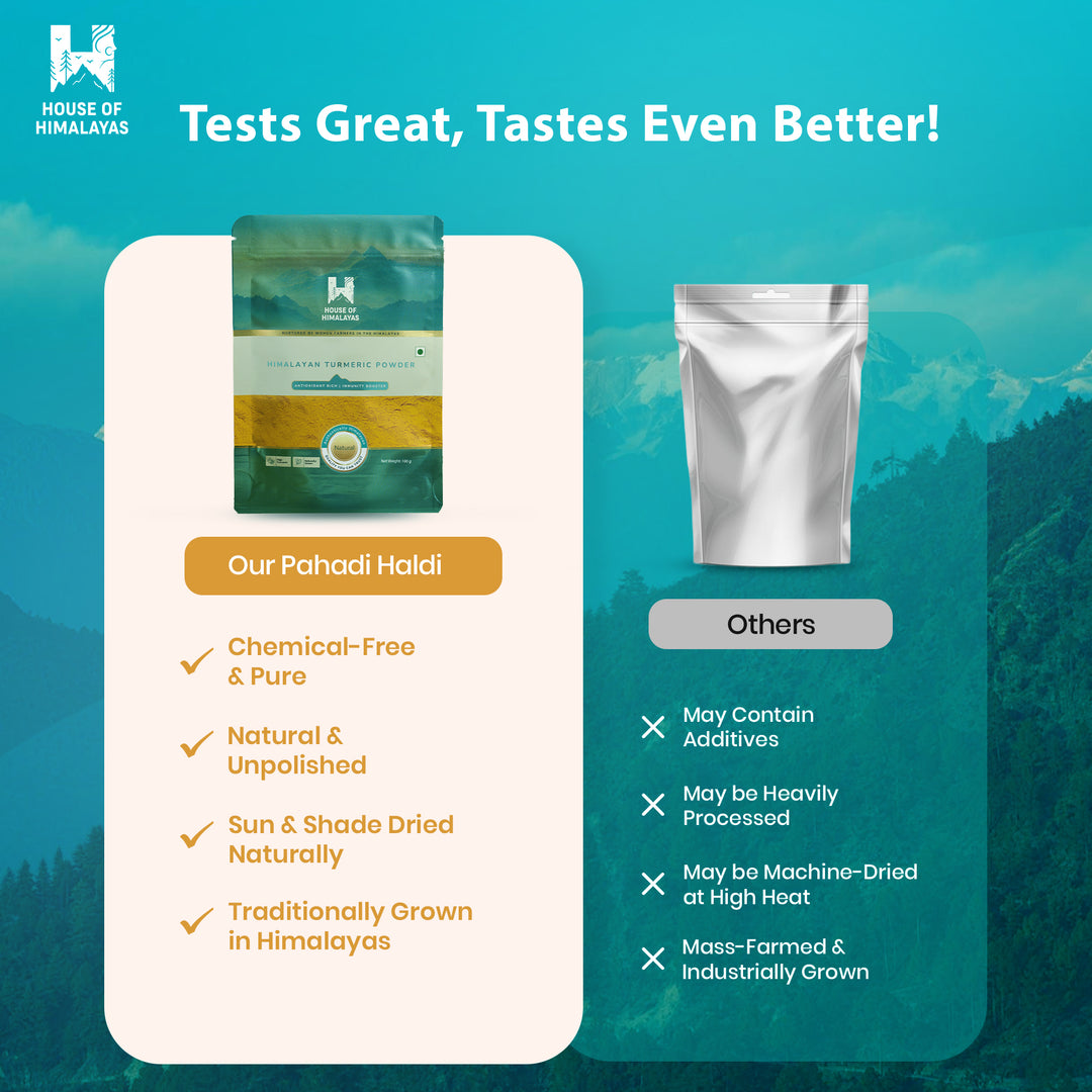 Himalayan Turmeric Powder (Pahadi Haldi)