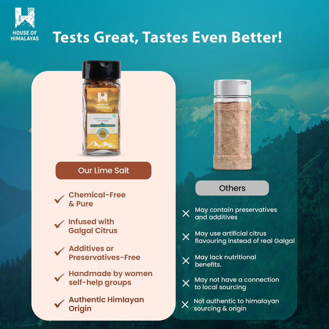 Himalayan Salt - Lime Seasoning