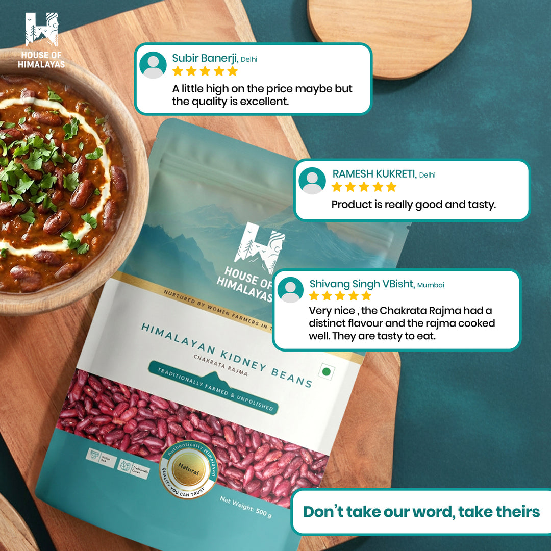 Himalayan Kidney Beans (Chakrata Rajma)