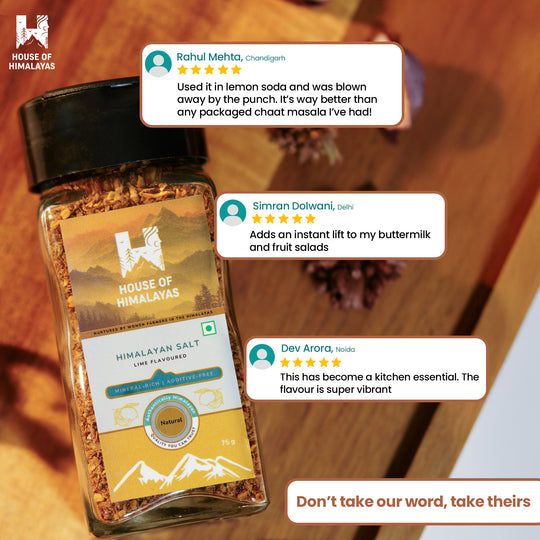 Himalayan Salt - Lime Seasoning