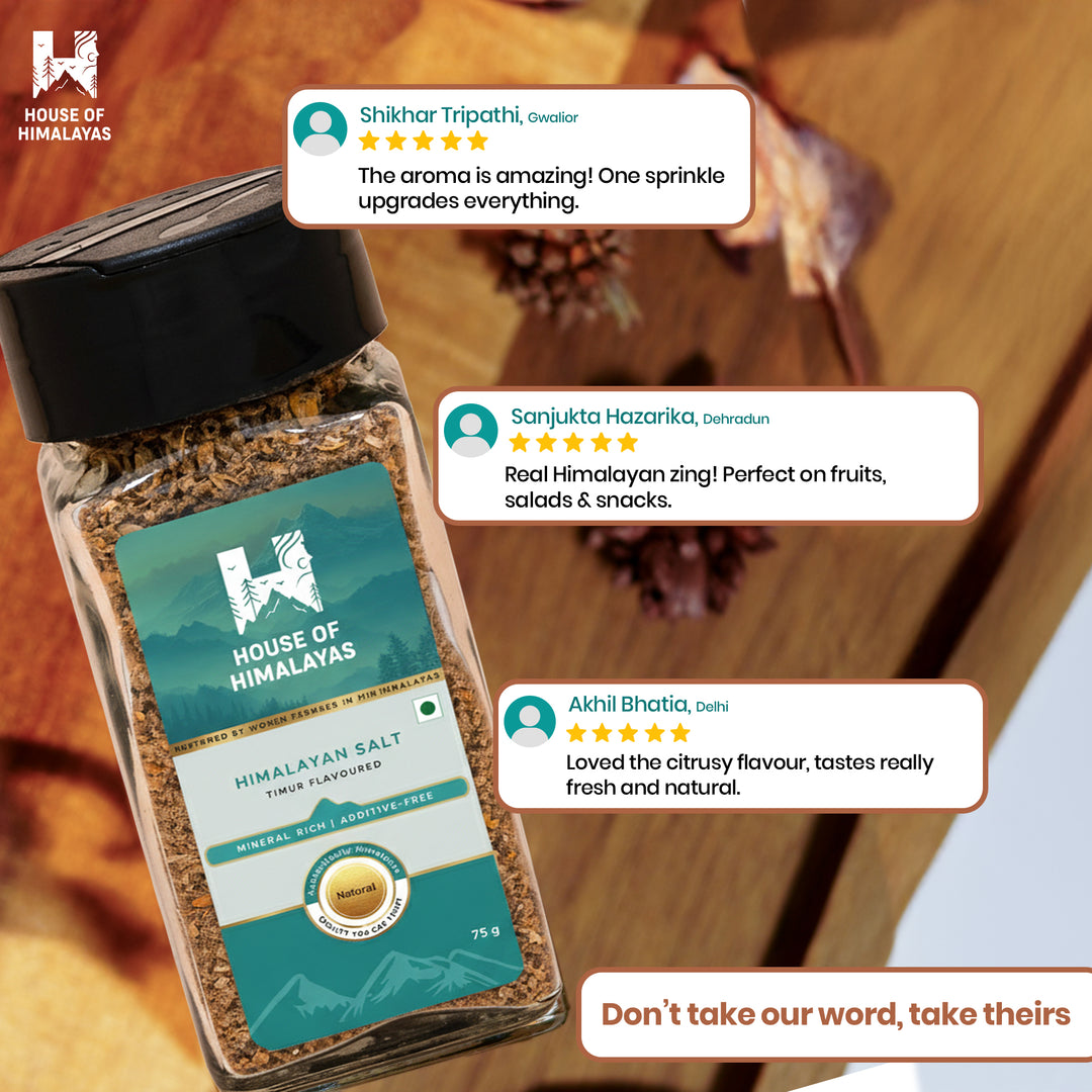 Himalayan Salt - Timur Flavoured