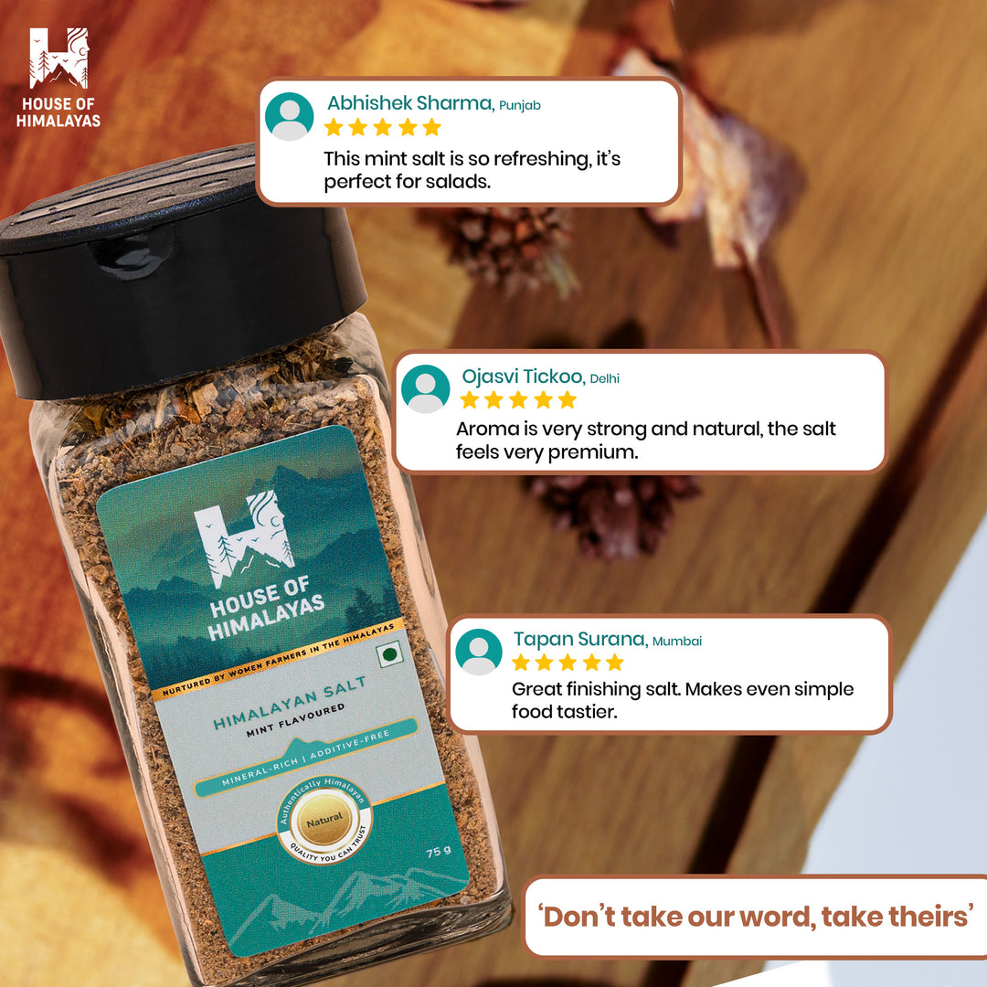 Himalayan Salt - Mint Flavoured