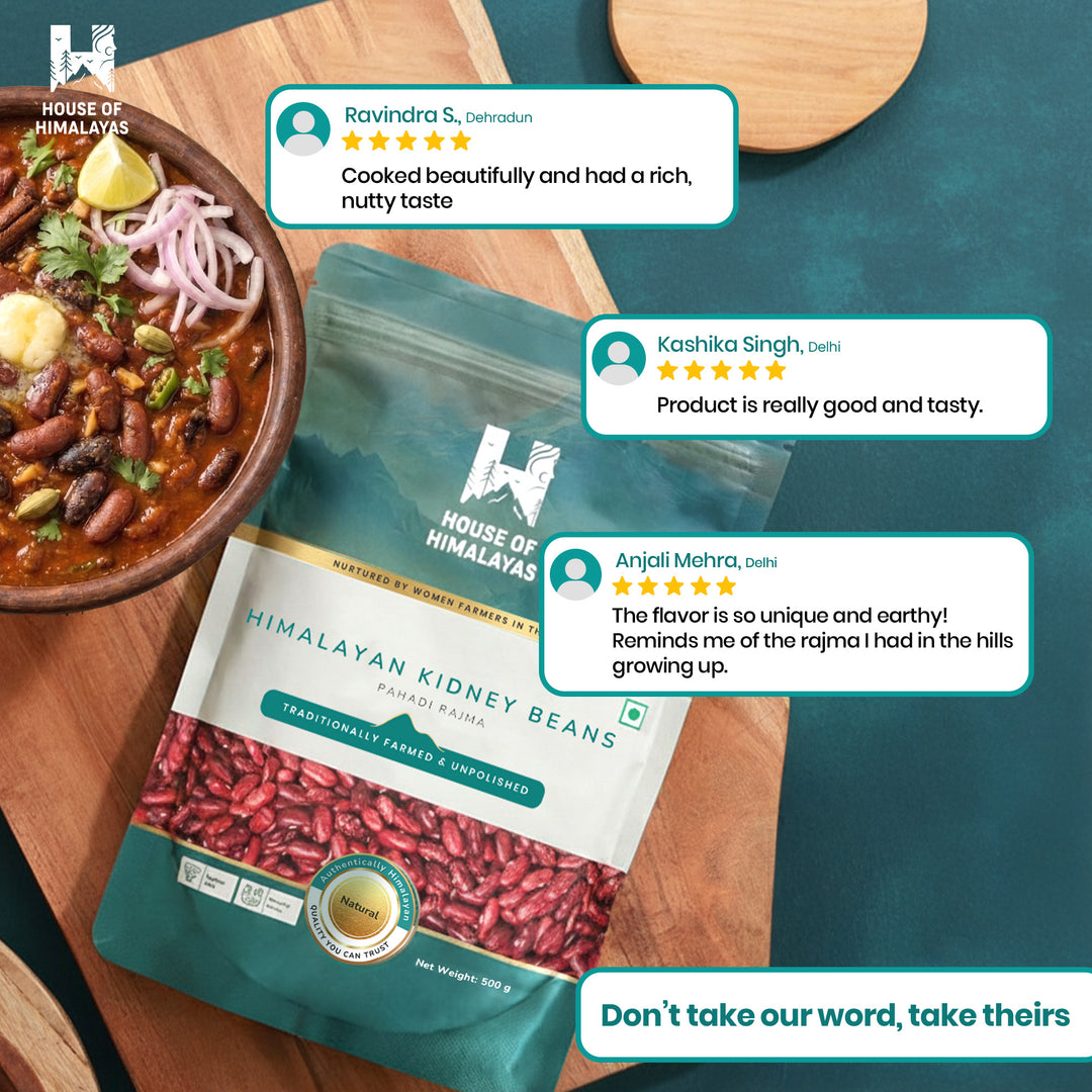 Himalayan Kidney Beans (Pahadi Rajma)