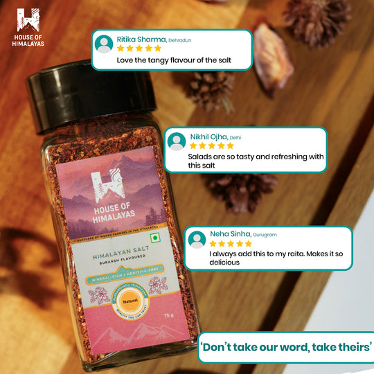 Himalayan Salt -  Buransh Seasoning